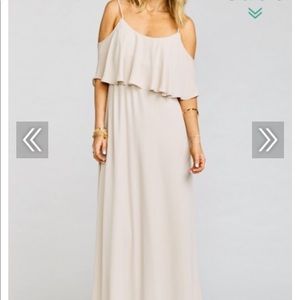 Show Me Your Mumu Caitlin Ruffle Maxi Dress